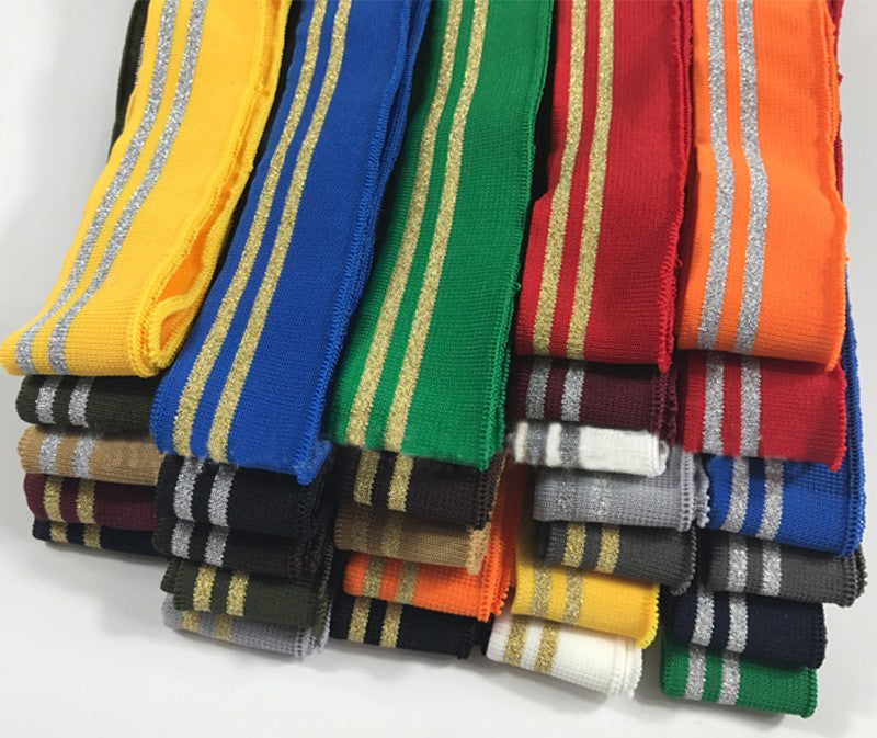 Ribbed Fabric Collar Garment Accessories - Multiple Styles & Colors