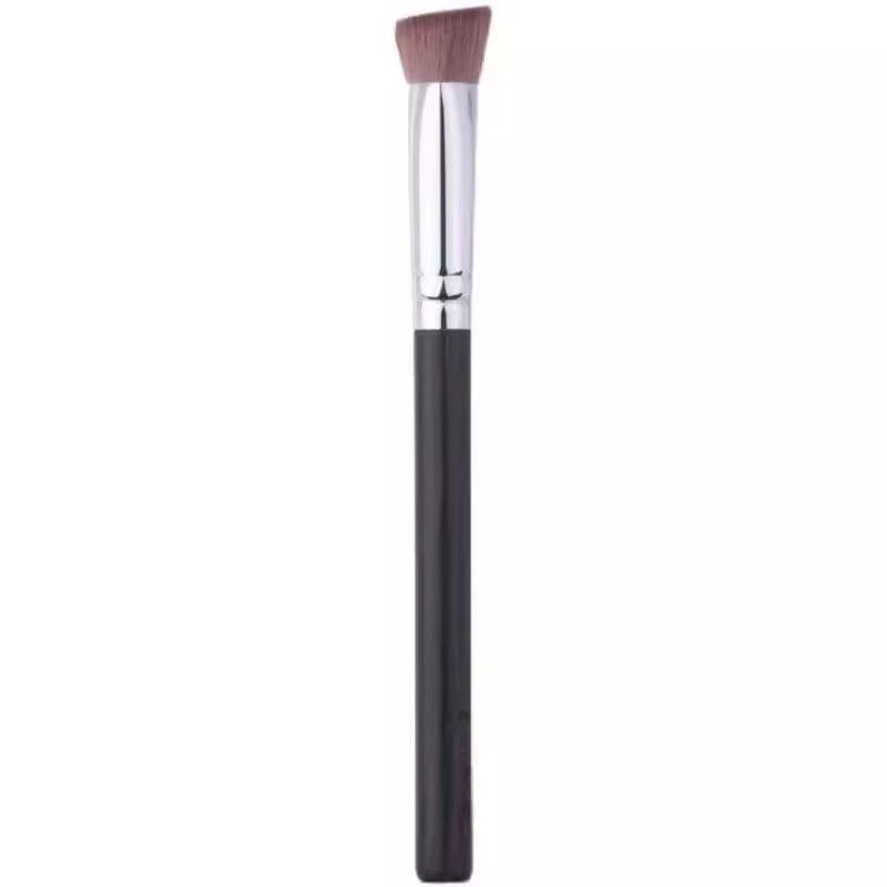 Highlight Brush for Makeup - Black Portable Tear Groove Surface Tool