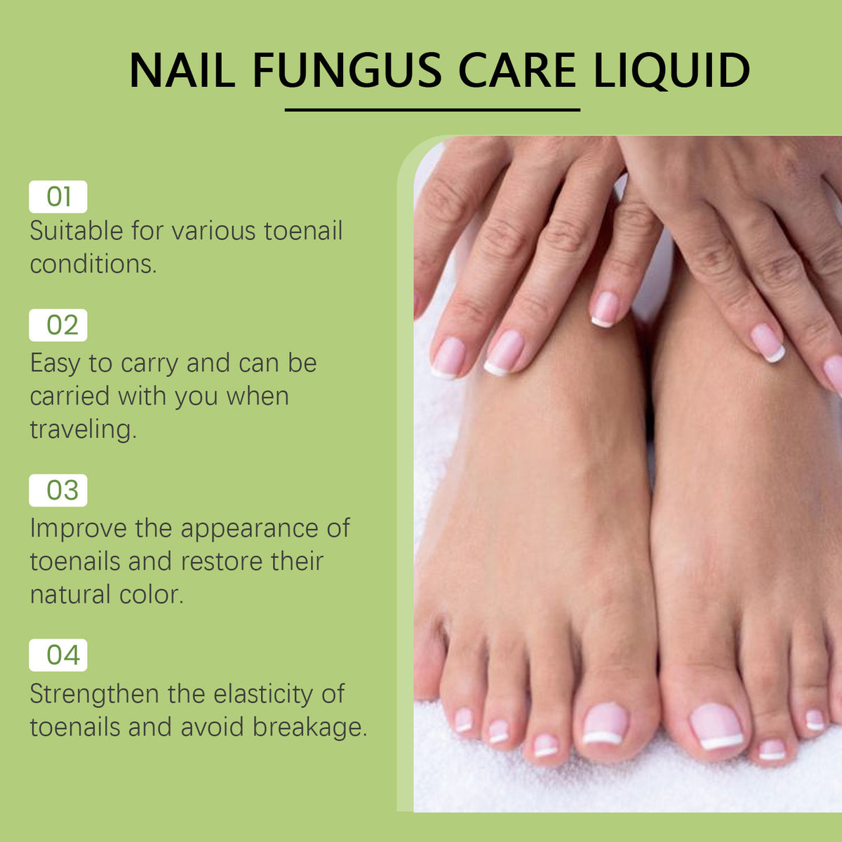Portable Home Hand And Toe Nail Repair Suit