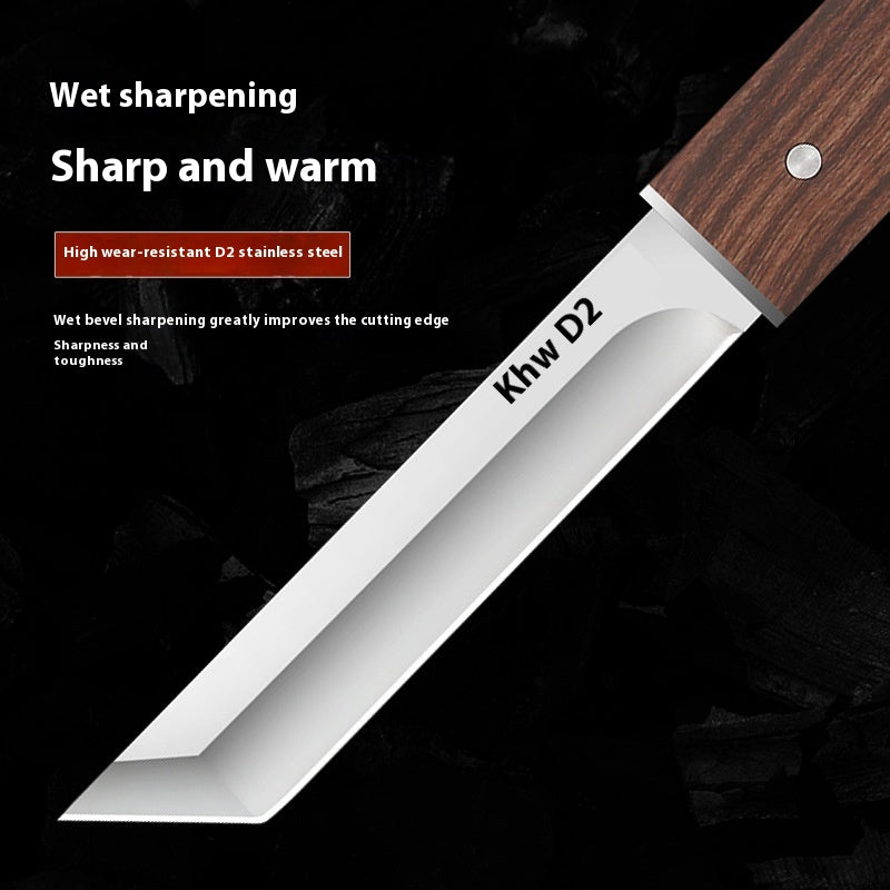 M390 High Carbon Stainless Steel Fruit Knife - Portable Outdoor Self-Defense Tool