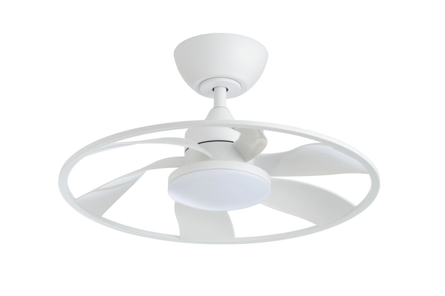22-Inch LED Indoor Ceiling Fan with Dimmable Light and Multiple Speed Settings