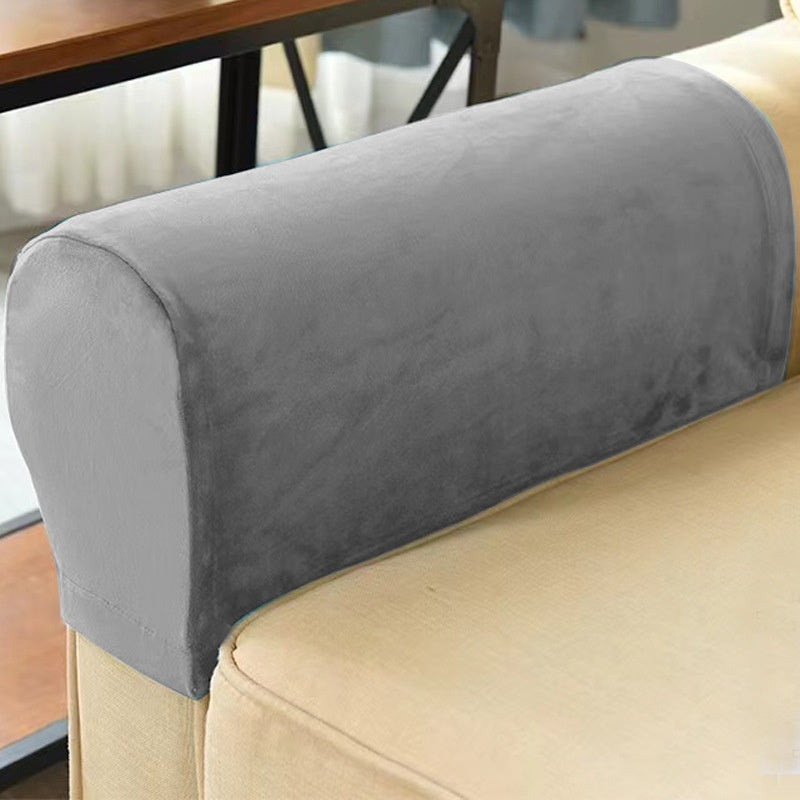 Velvet Sofa Hand Rail Cover 2-Piece All-Inclusive Protective Slipcover