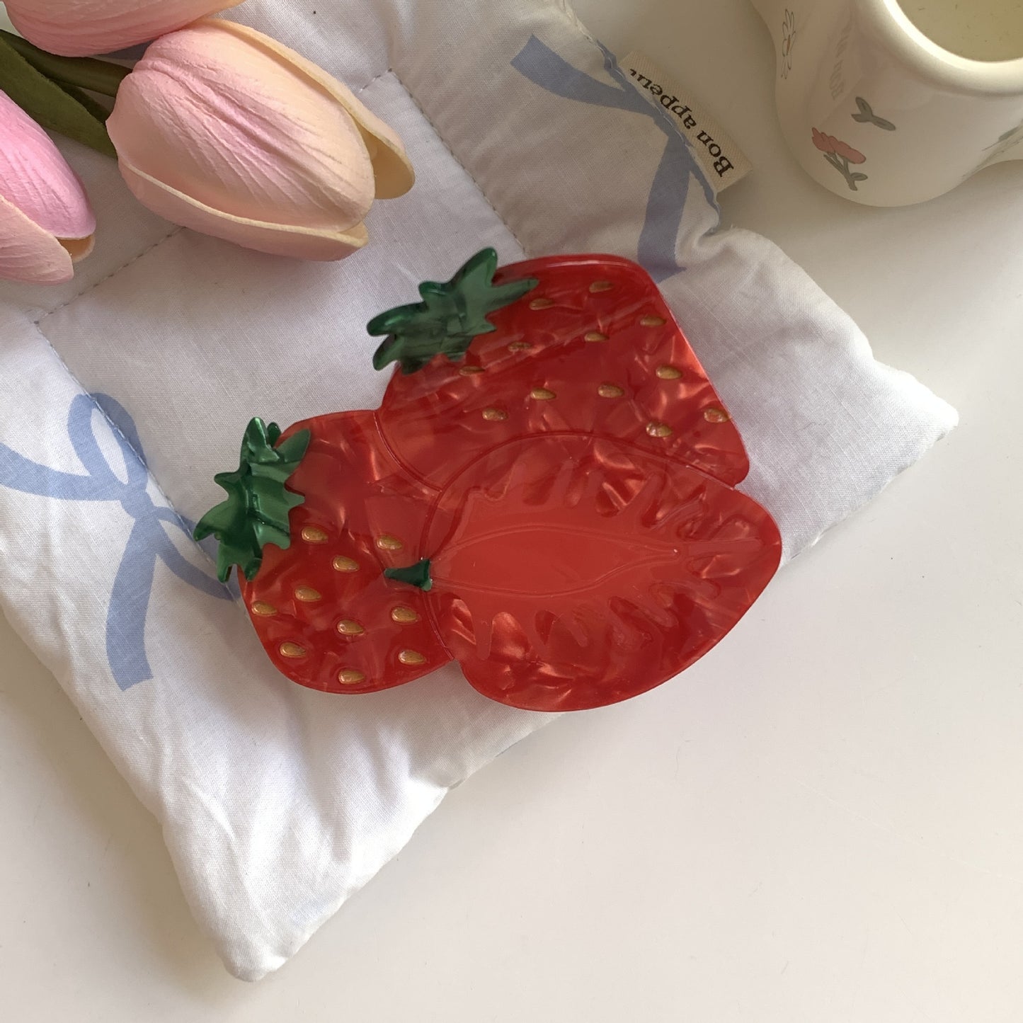 Korean Style Fruit Acetate Hair Claw Clip - Multiple Designs