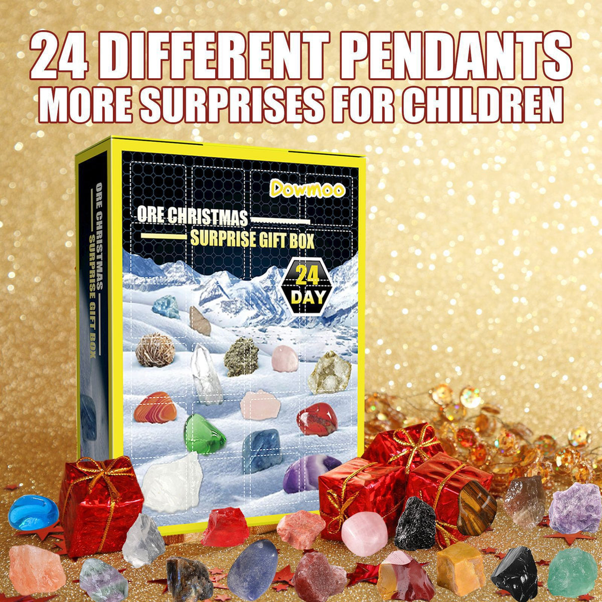 24-Day Advent Calendar Blind Box Atmospheric Toys Christmas Gift Set