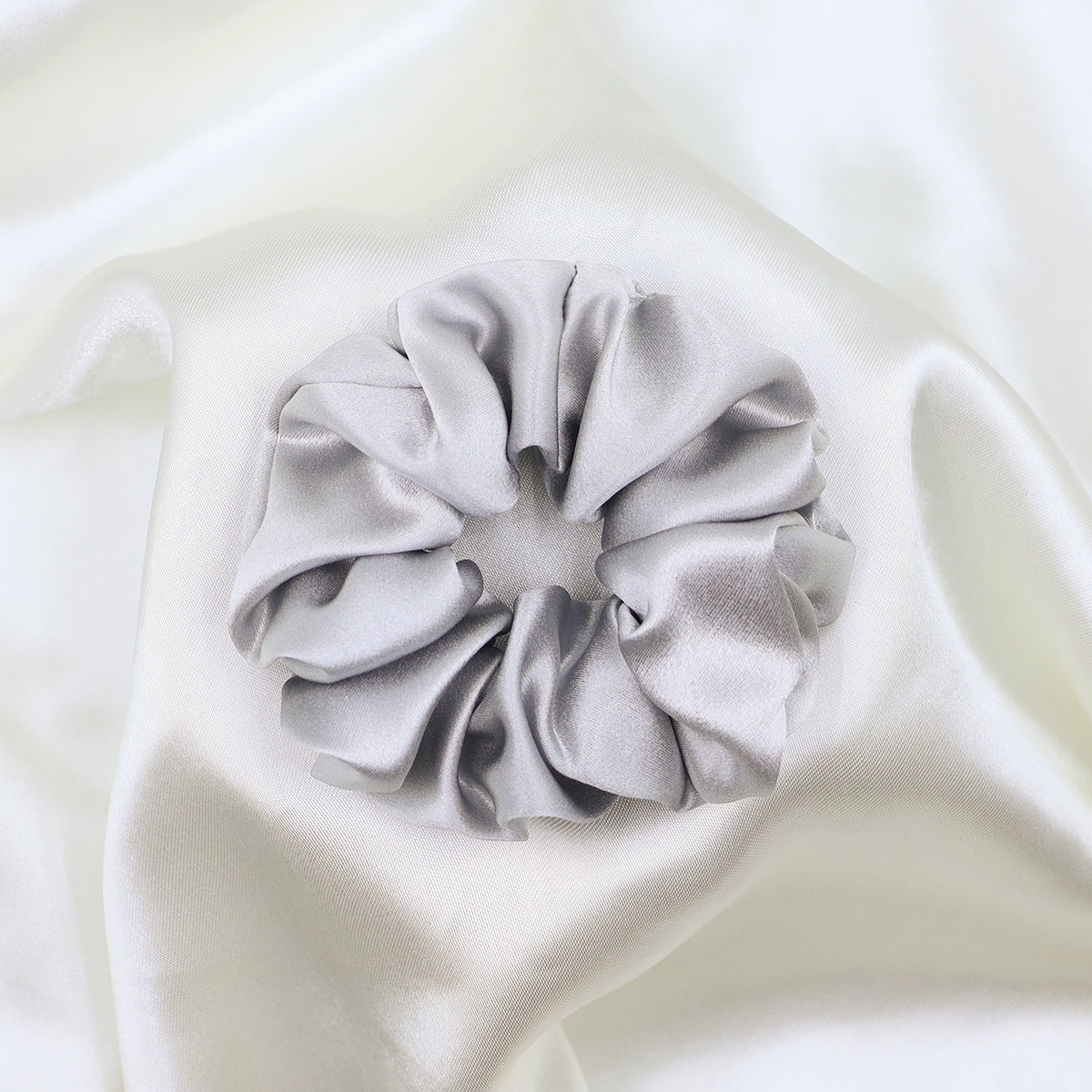 Mulberry Silk Hair Scrunchie for Buns & Ponytails