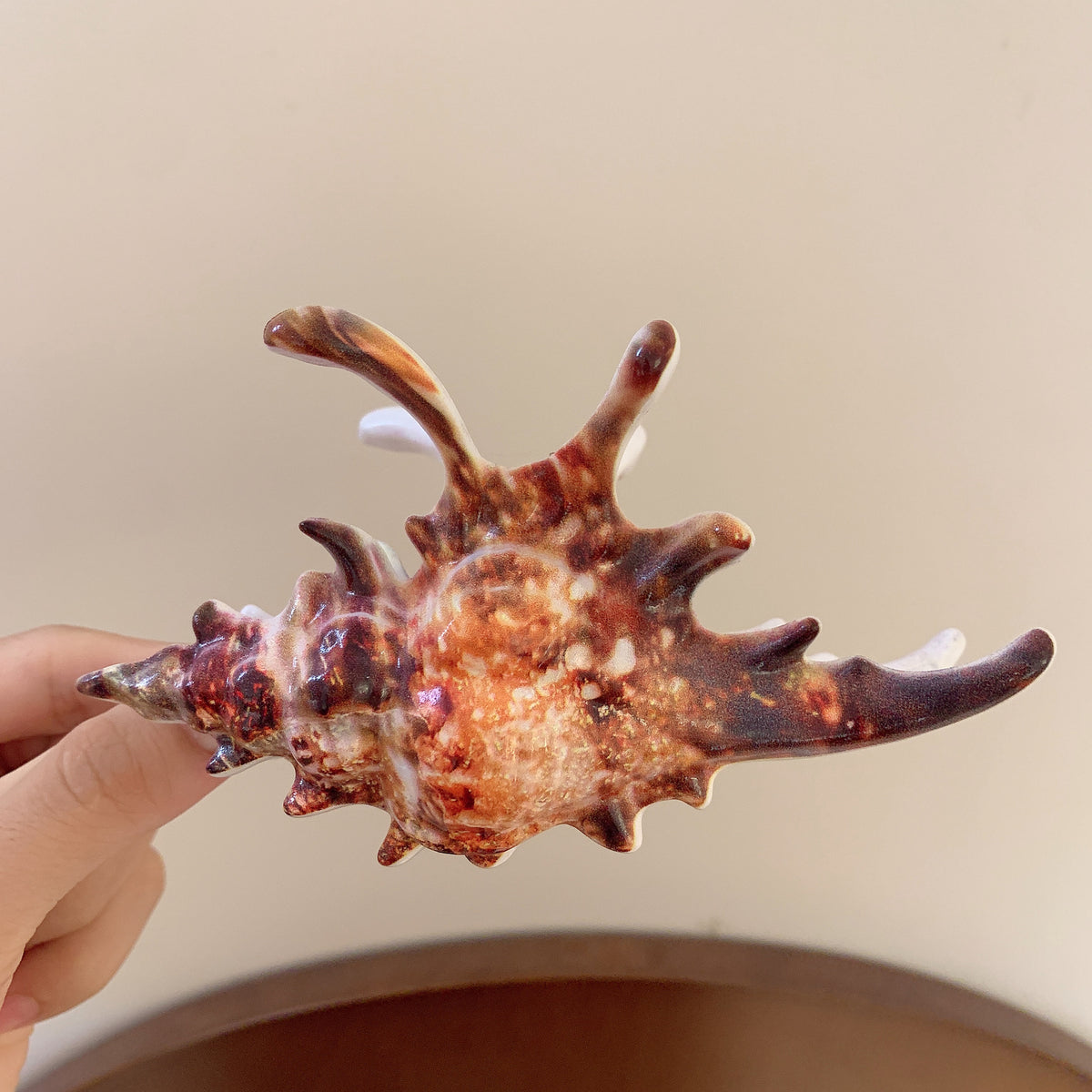High-End Bun Hair Clip for Back of Head - Handmade Hair Accessory