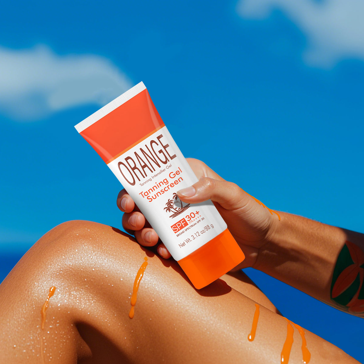 UV Body Protective Gel – Sun Tanning Skin Care 88g