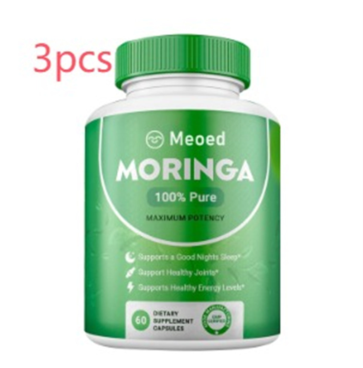 Moringa Leaf Capsules - Herbal Wellness Supplement