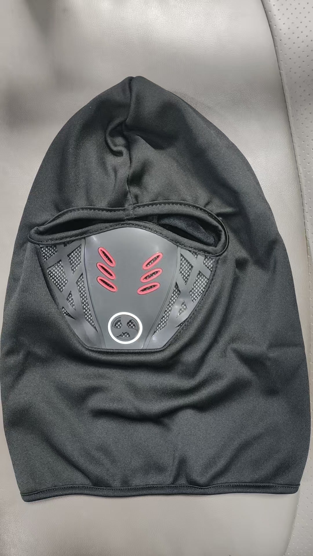 Windproof Winter Thermal Face Mask for Motorcycle Bicycle Riding - Red