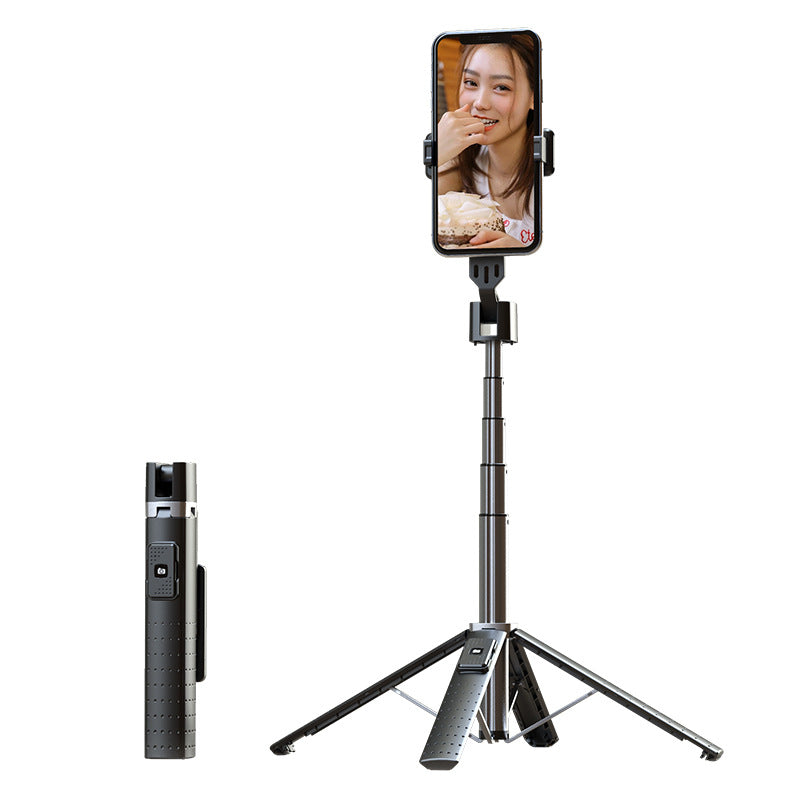 Bluetooth-Compatible Selfie Stick with Double Fill Light