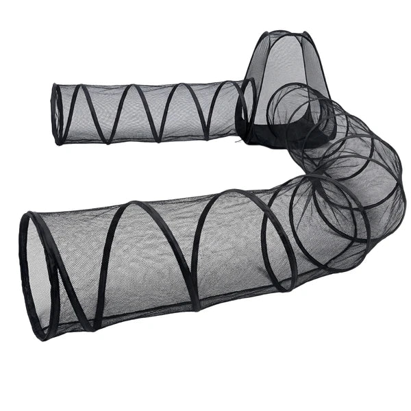 Outdoor Cat Enclosure Tent - Portable Cage-Free Playpen for Indoor & Small Outdoor Cats