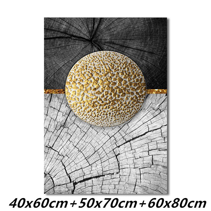 Abstract Geometric Canvas Wall Art Set - Modern Home Decor