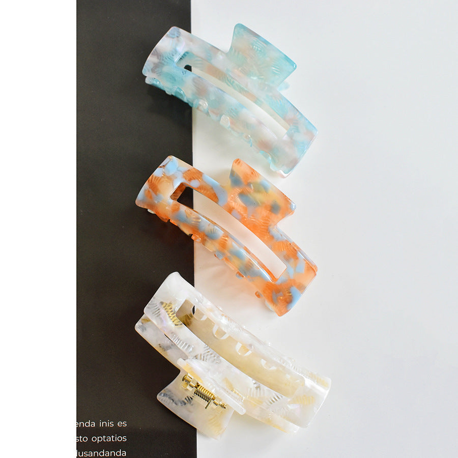 Women’s Acetate Hair Clips - Trendy Updo & Hair Accessory Collection