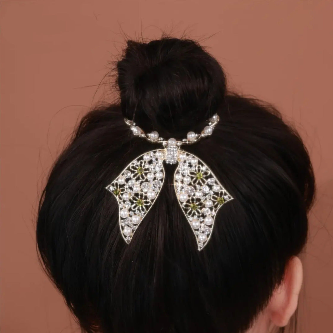 Butterfly Alloy Hairpin - Gold