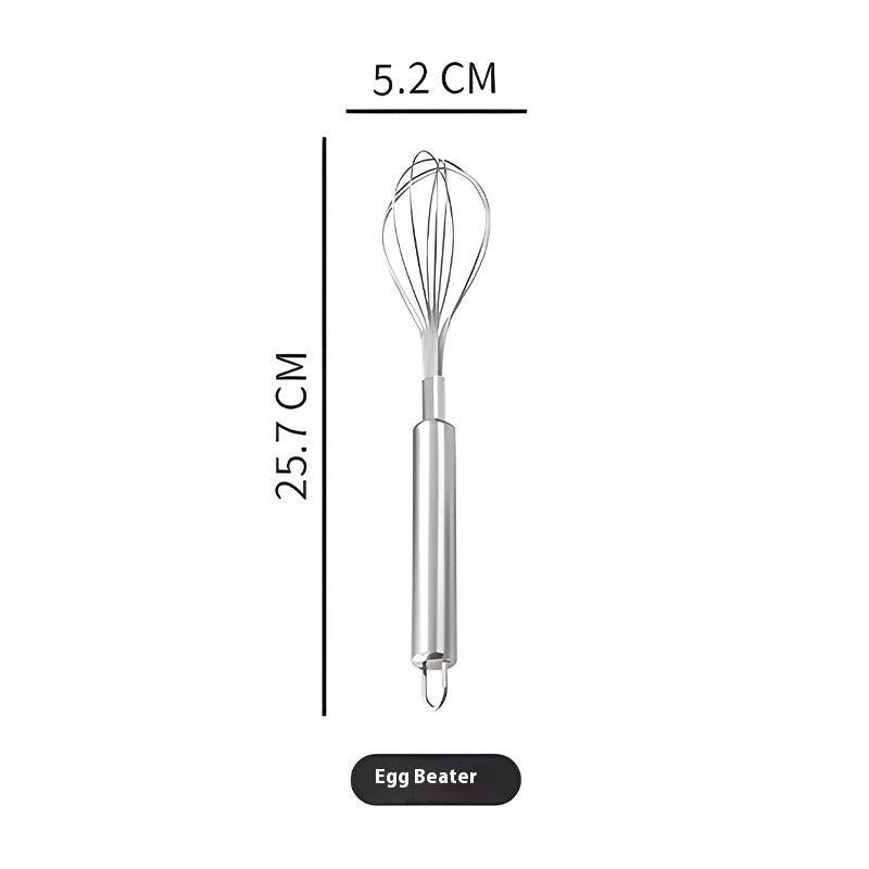 Stainless Steel Kitchen Utensils Set with Magnetic Handles - Multiple Sizes