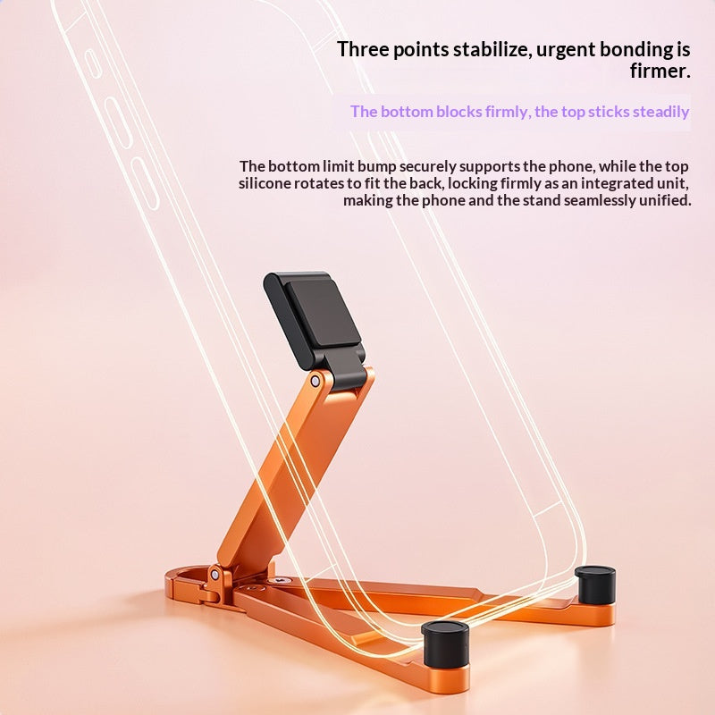 Mini Multi-Function Keychain Phone Stand and Hook - Portable Desk Organizer