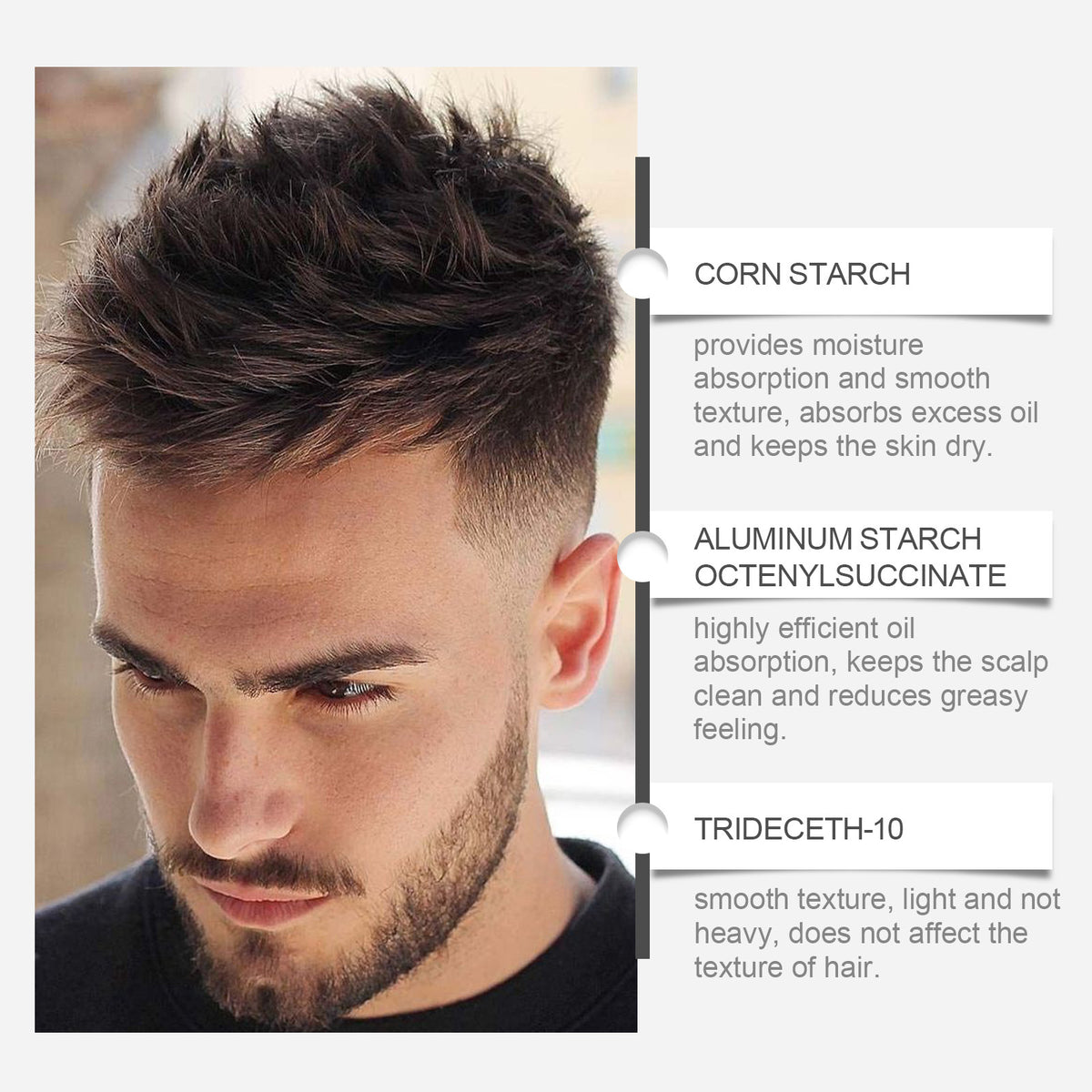 Men's Matte Styling Powder Hair