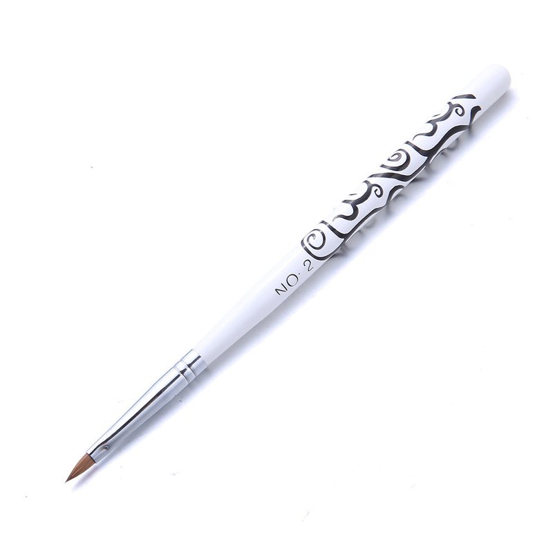 Manicure Nail Art Brush Pen - Mink Hair Crystal