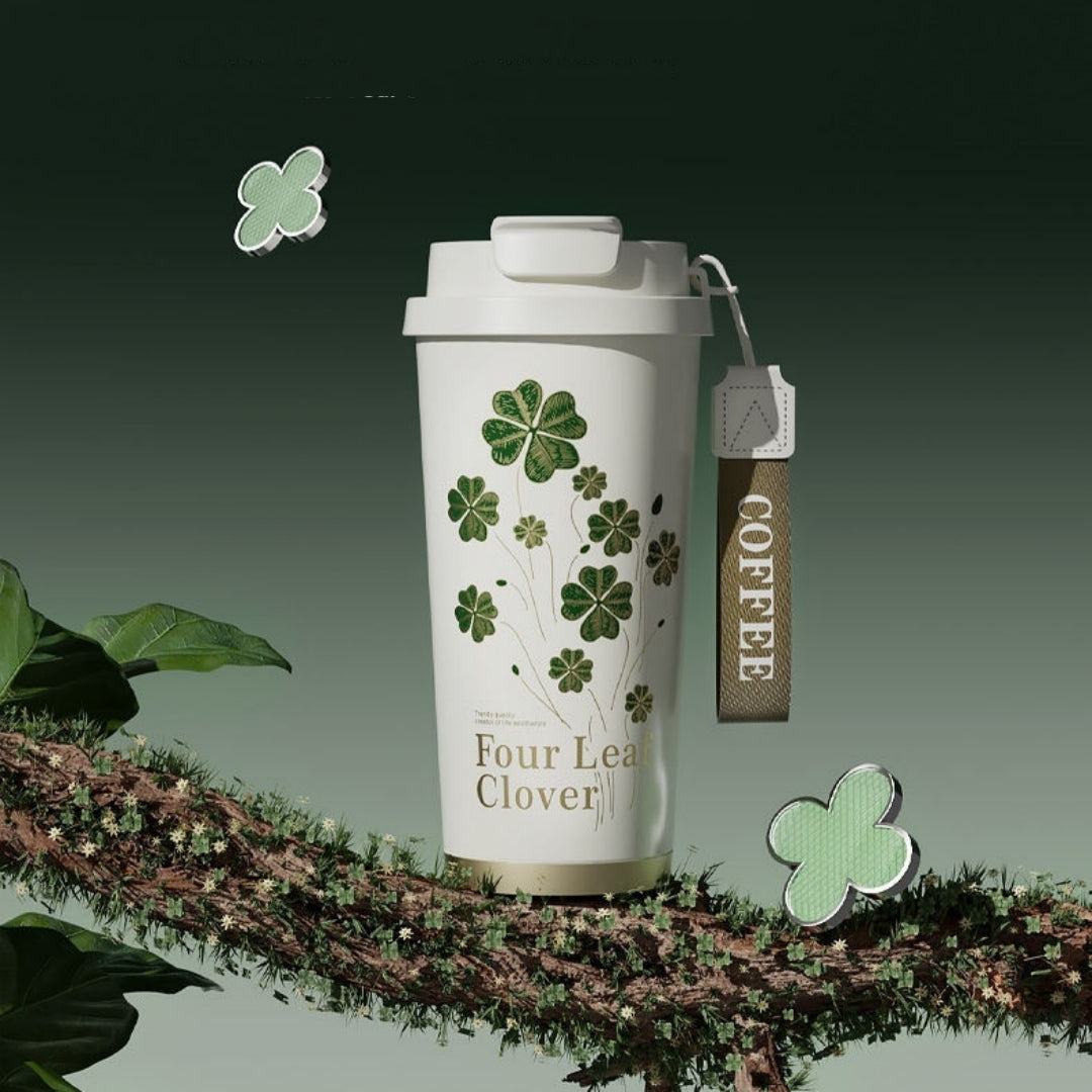 Insulated Stainless Steel Cup with Ceramic Inner Liner 520ml - Multiple Colors