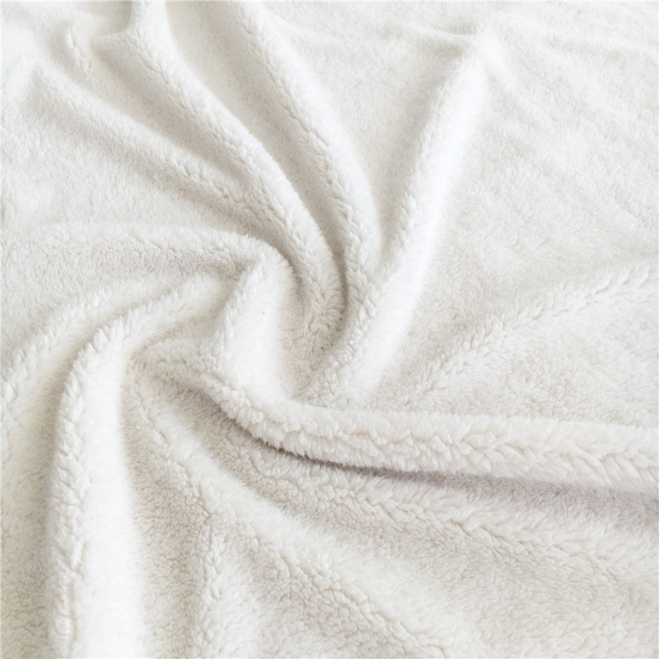 Double-Layer Geometric Pattern Airable Cover Square Blanket - All Sizes & Styles
