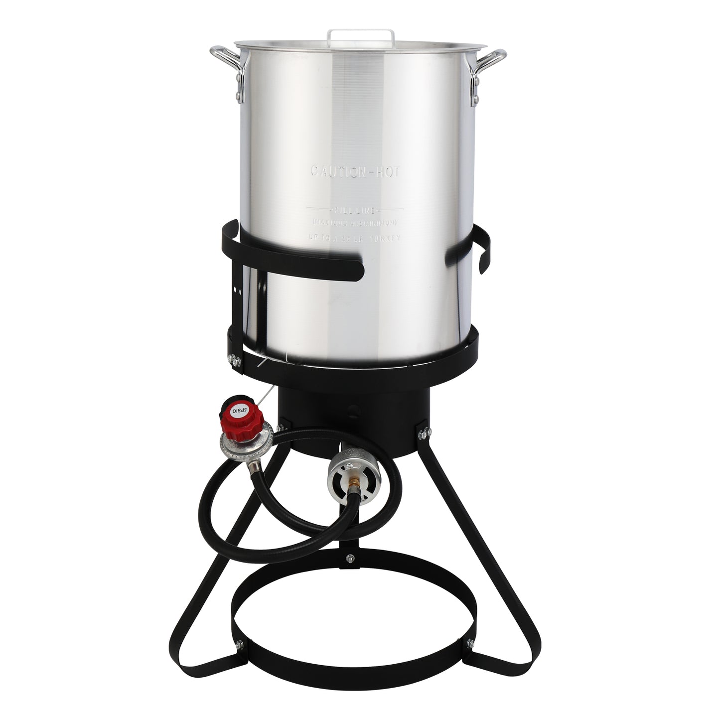 30QT Turkey Fryer & 10QT Fish Pot Set - Outdoor Cooking