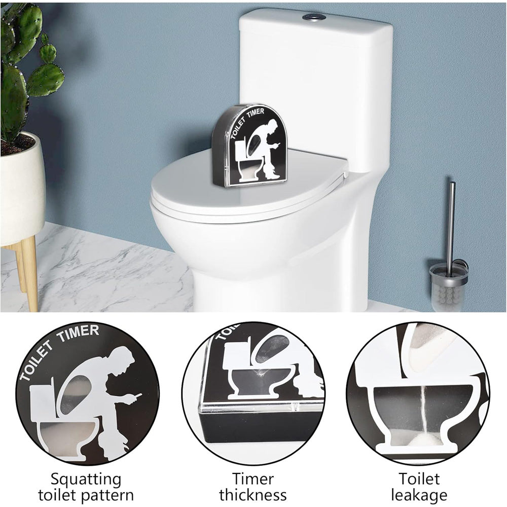 5 Minute Toilet Hourglass Timer - Fun Bathroom Gift