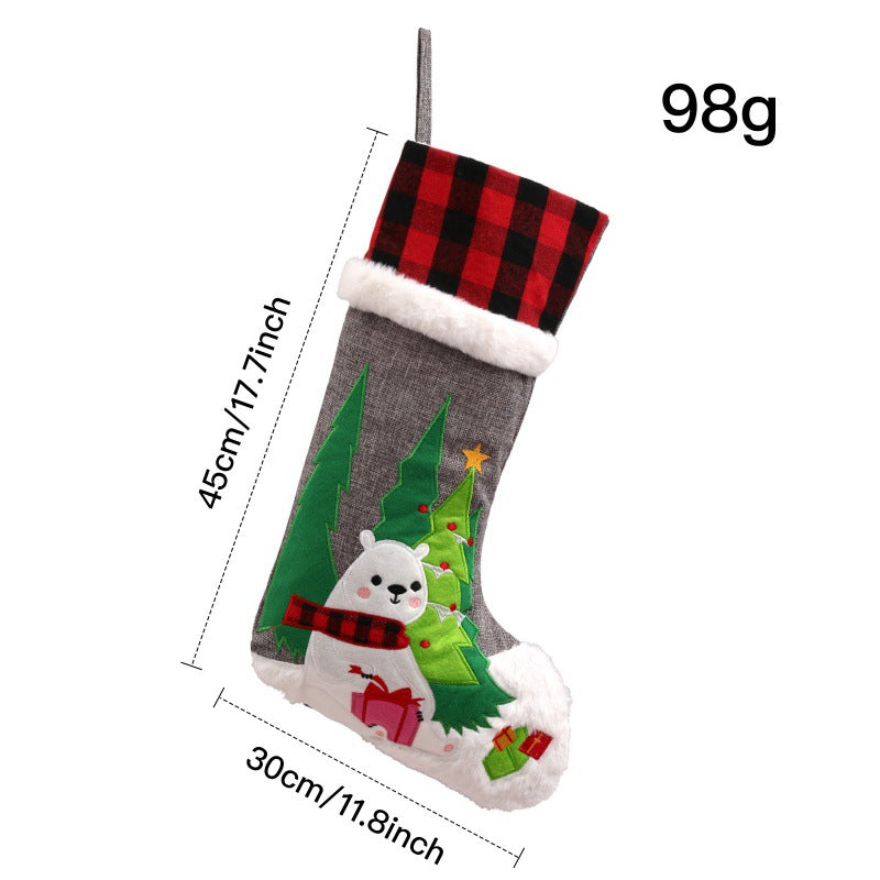 Christmas Checkered Socks for Kids - Holiday Gift, Multiple Colors