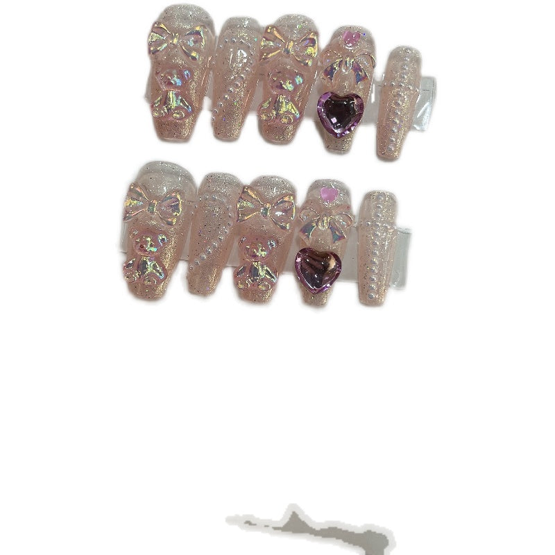 Nail Art Kit with Jelly Stickers & Tools
