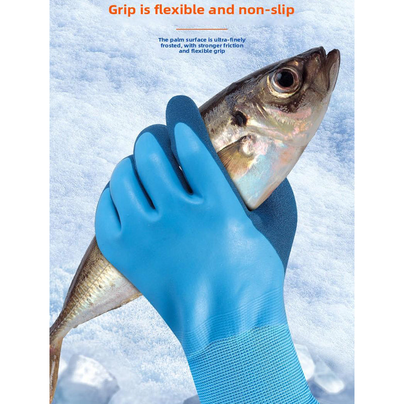 Winter Warm Waterproof Gloves for Skiing & Fishing - 2pcs Set