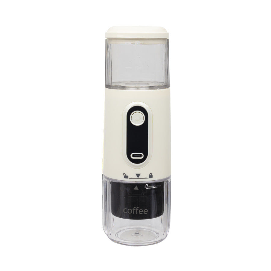 Portable Wireless Coffee Machine - Compact Capsule Espresso Maker for Home & Outdoor Use