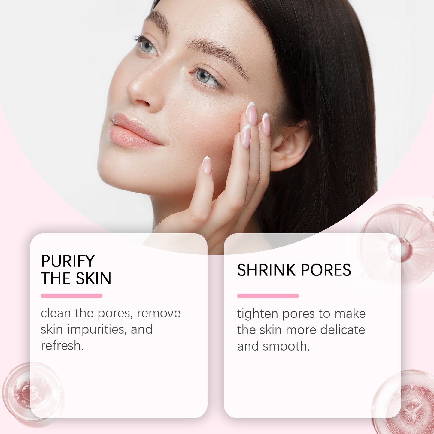 Rose Clay Face Mask - Deep Pore Cleansing & Hydrating Facial Treatment
