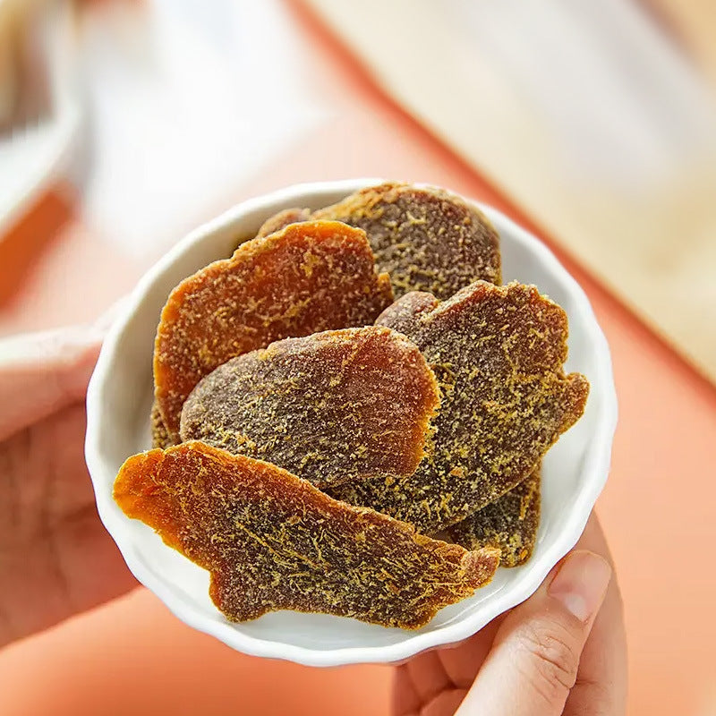 Brown Sugar Ginger Slices for Brewing - Dried Ginger Candy, 100g