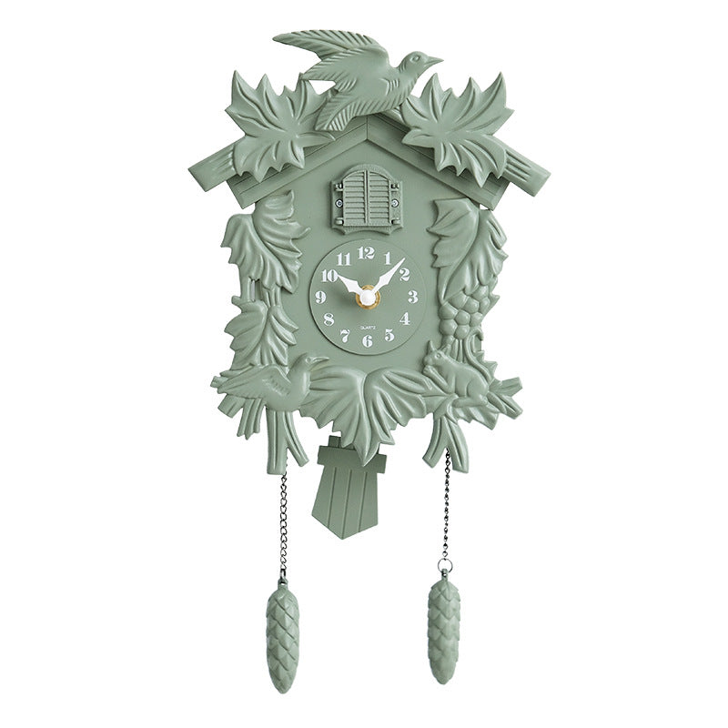 High-End Wall Clock with Chiming Function - Multiple Styles Available