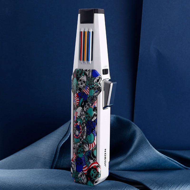 Windproof Gas Lighter for Outdoor Barbecue and Grilling - Creative Style