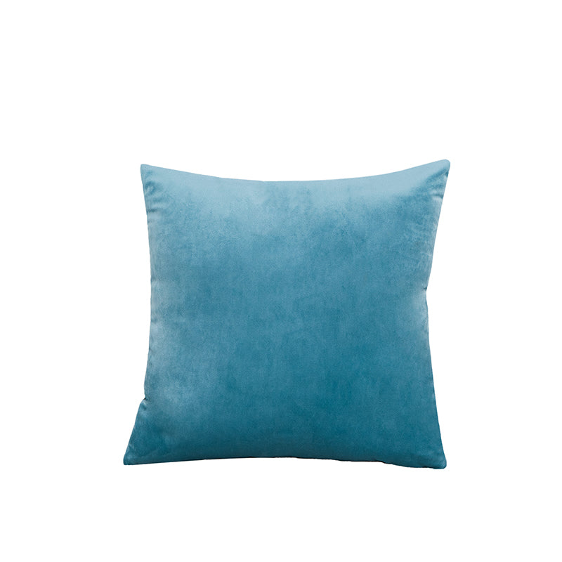 Velvet Lumbar Support Pillow Cover for Office Car Home Decoration