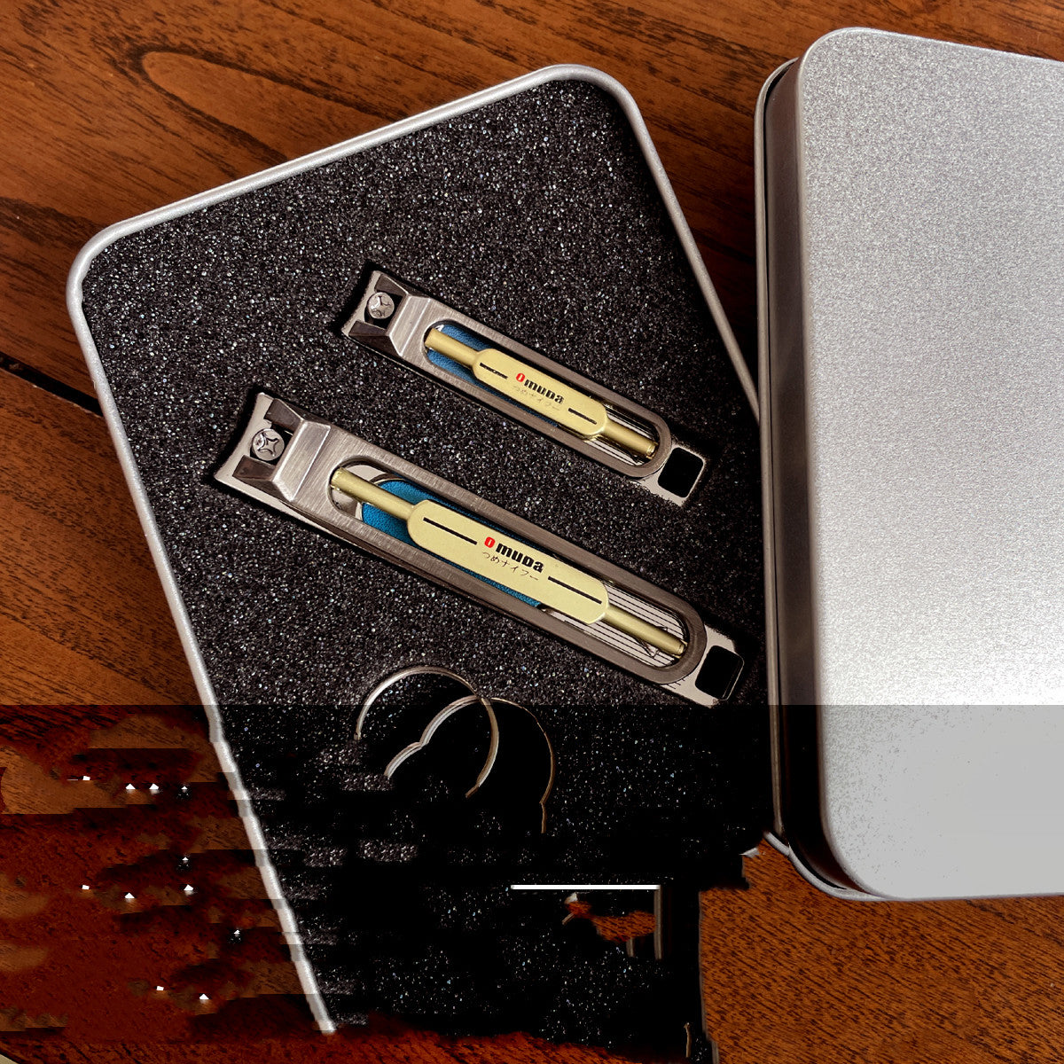 Stainless Steel Nail Clippers for Seniors - 2 Sizes