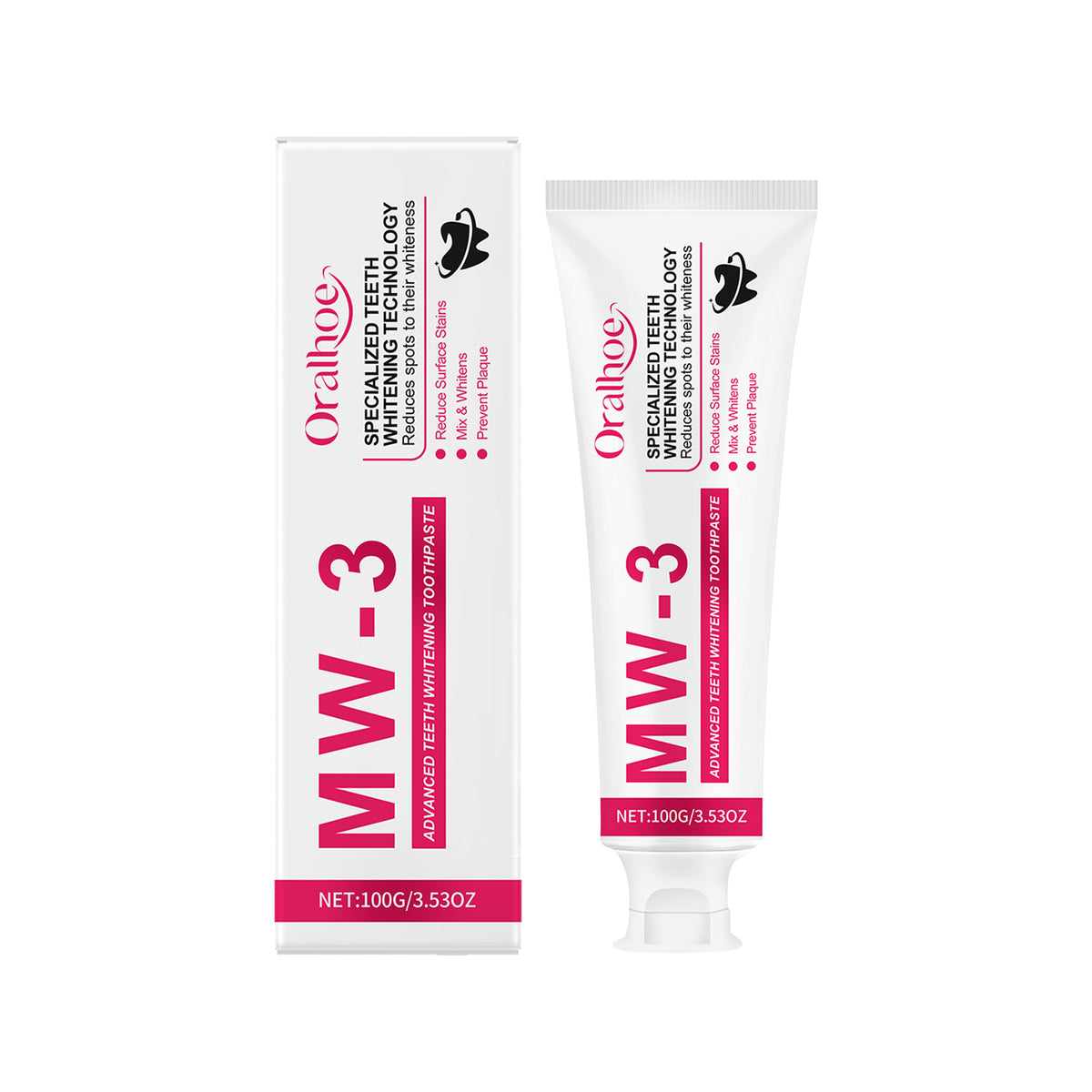 Whitening & Stain-Removing Toothpaste 100g