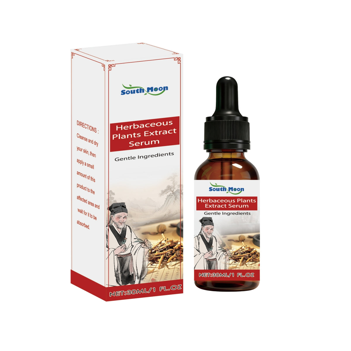 Herbal Nursing Liquid 30ml Natural Skin Care Essence for Face & Skin