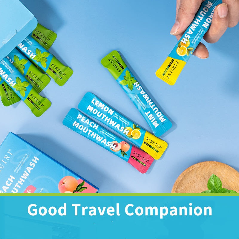 Portable Mouthwash Pieces Set - Pocket Saliva Dispenser for Travel