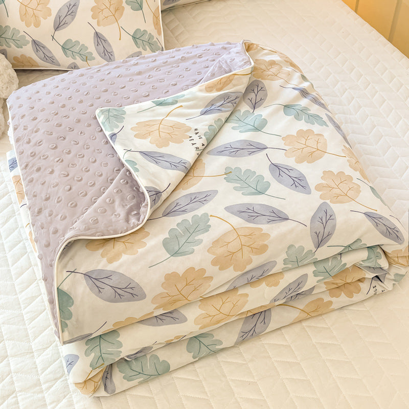 Summer Dormitory Single Cool Feeling Quilt - Multiple Sizes & Patterns
