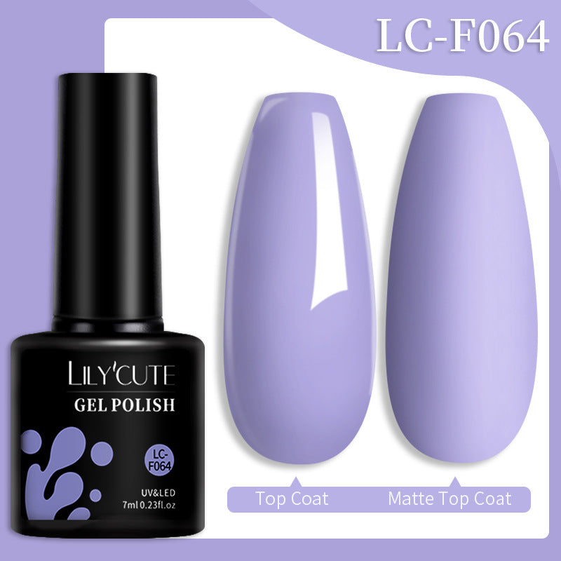 Colored Glitter Nail Glue Set for Nail Art - Waterproof & Non-Flushing