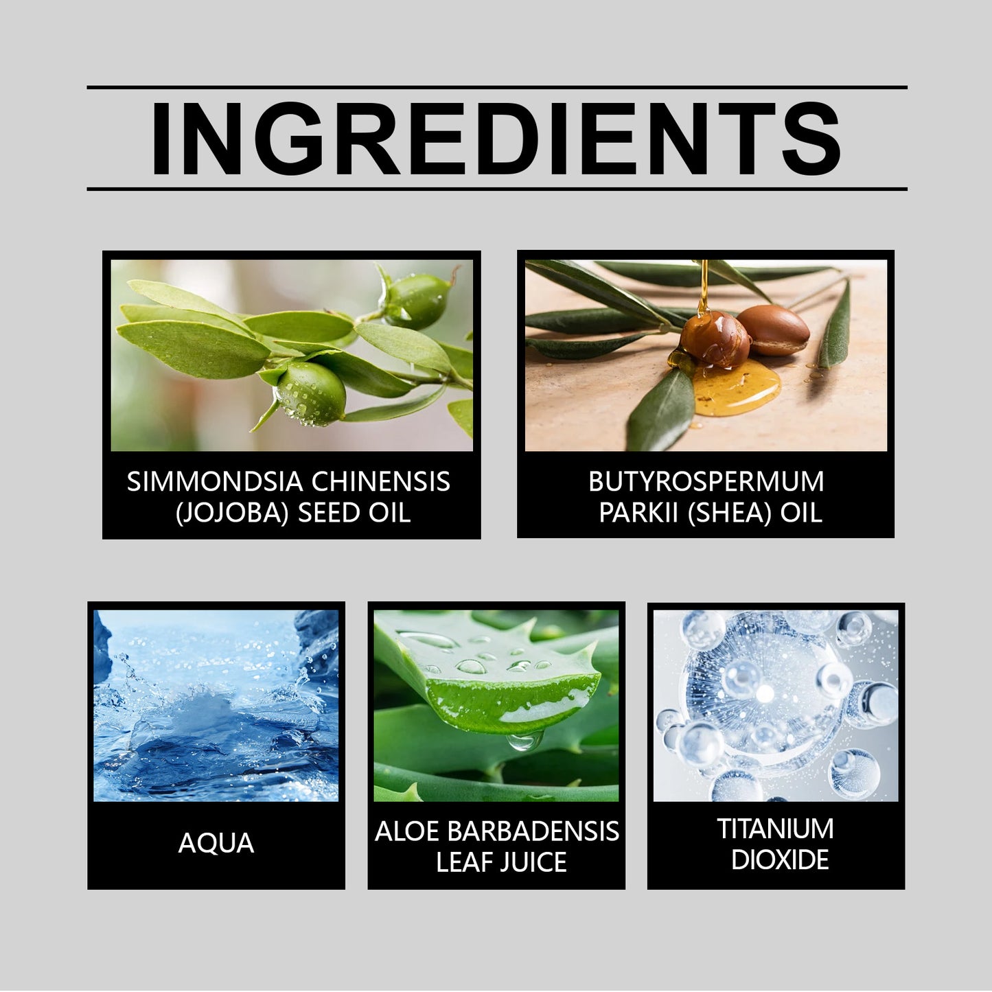 Moisturizing Face and Body Protection Cream with Aloe Vera