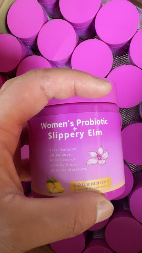 Probiotic Gummies for Women - 60 Pineapple Flavor Tablets