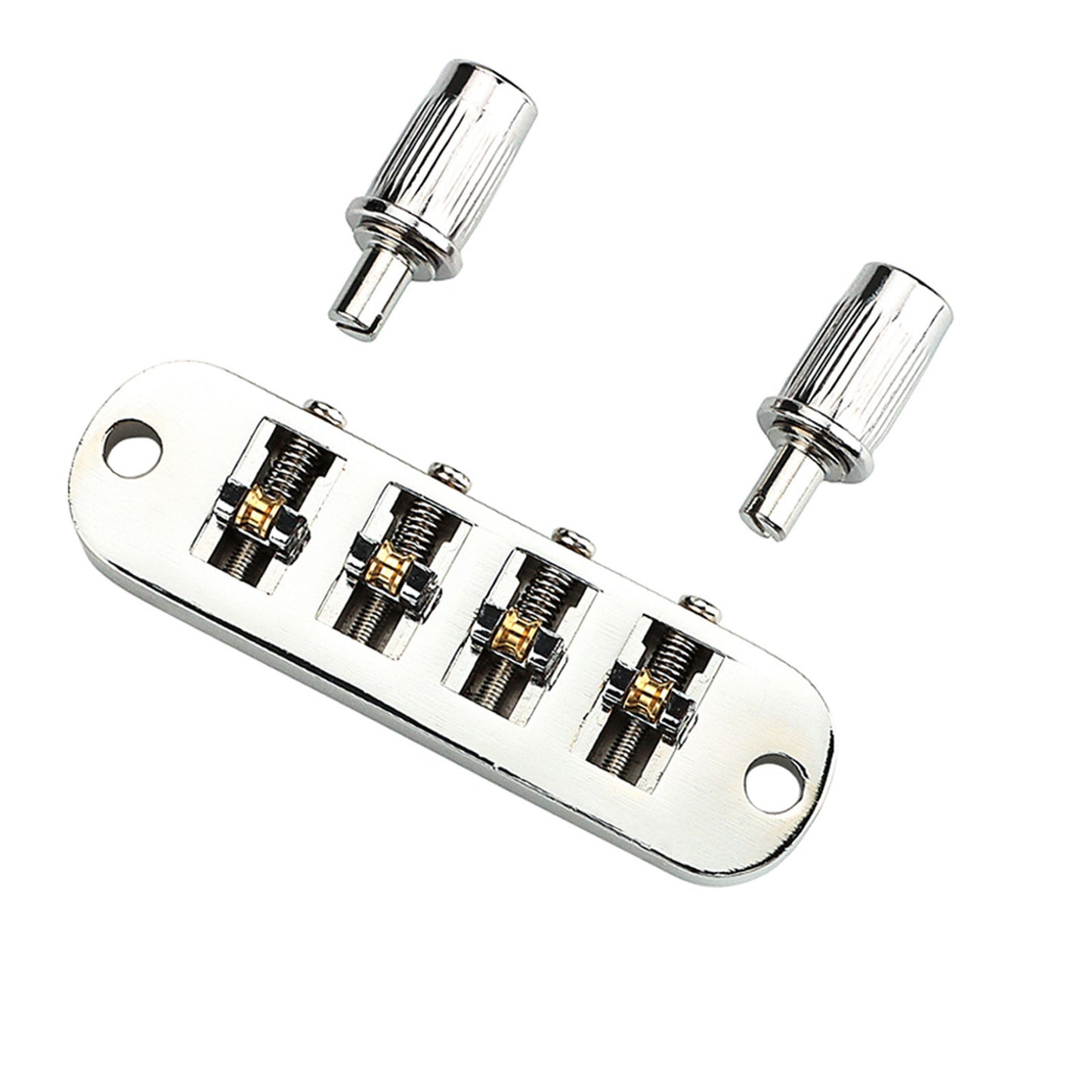 Roller Saddle Bridge Replacement Lightweight 4 String Guitar For Bass