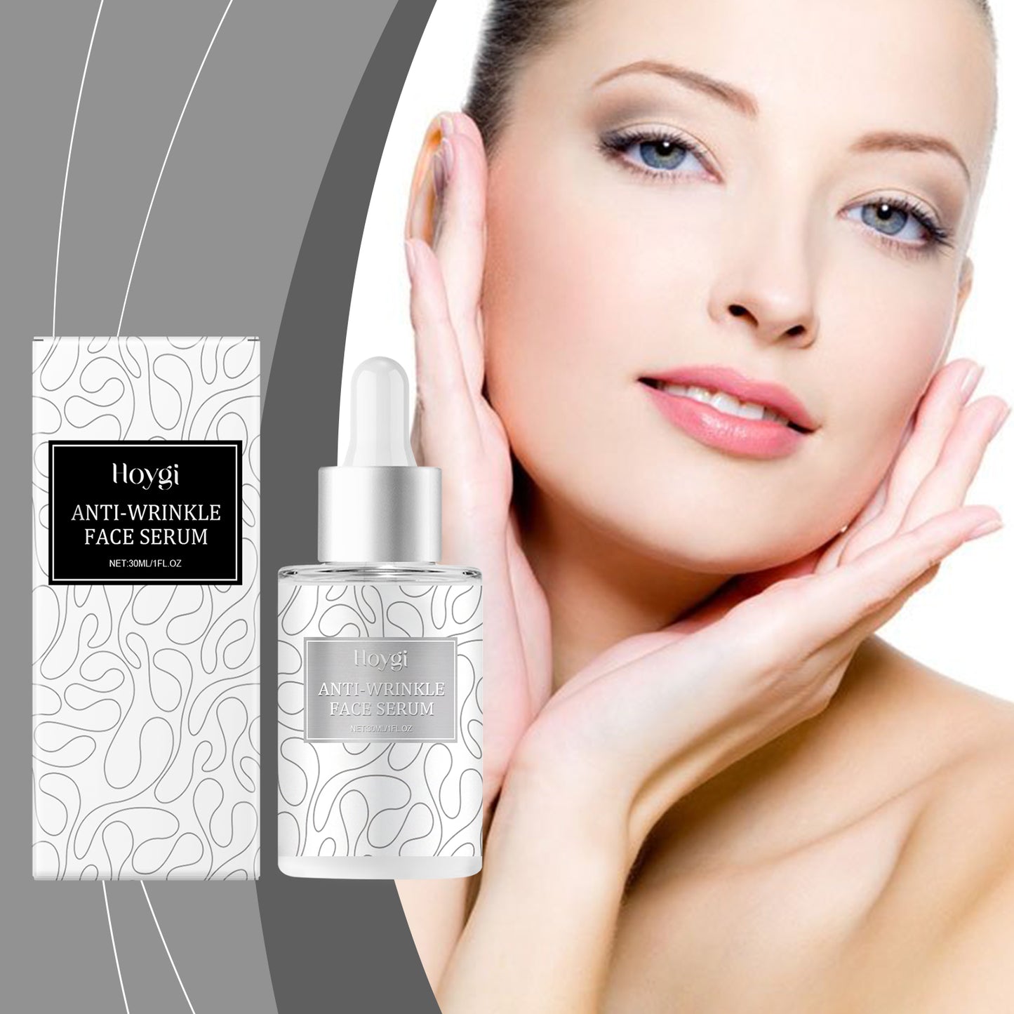Hydrating Facial Serum with Aloe Vera and Licorice Extract - 30ml