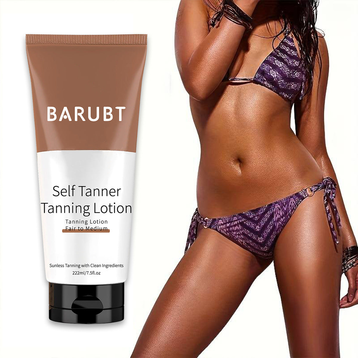Sunless Tanning Lotion 222ml - Self Tanner Body Care