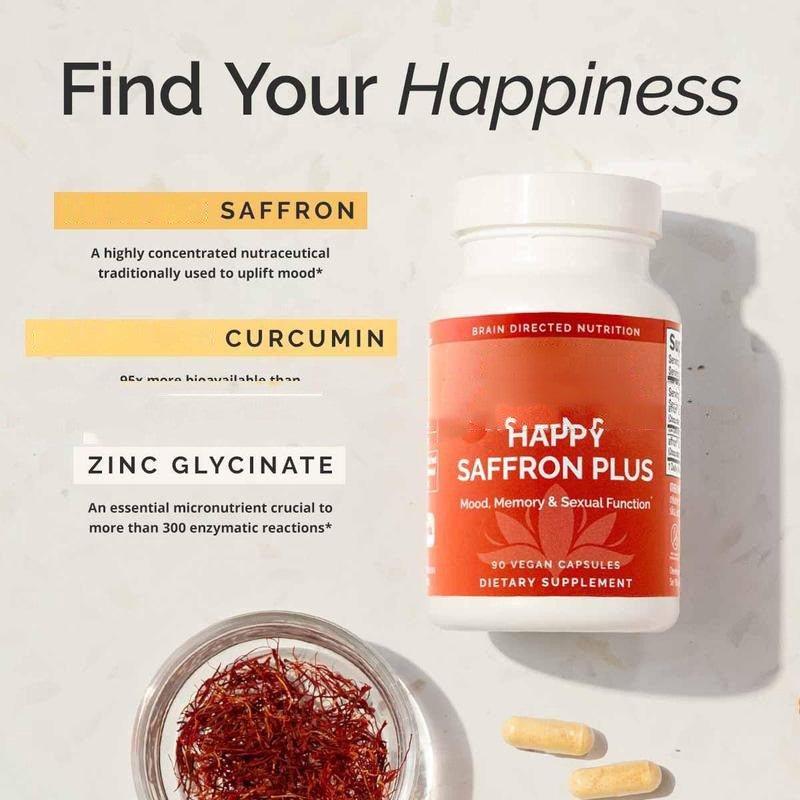 Saffron Capsules - 90 Count Bottle
