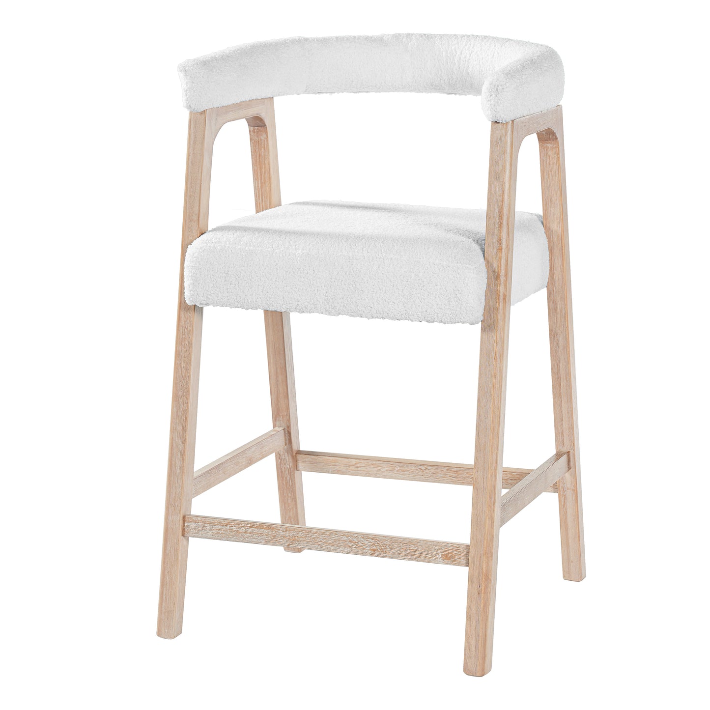 26 Seat Height Bar Stools With Back, Comfortable Counter For Kitchen