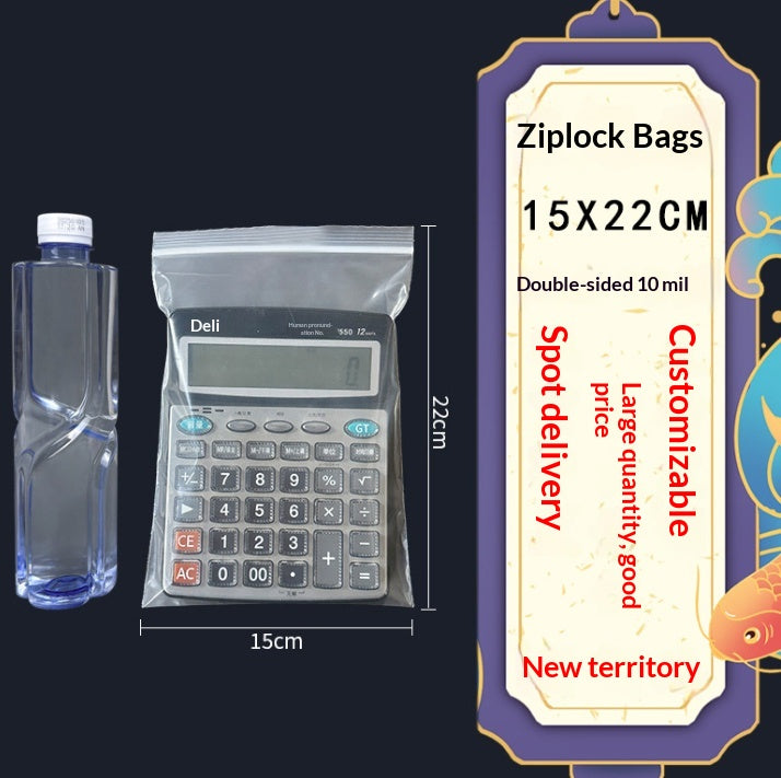 Food-Grade Plastic Packaging Bags Bulk Food Storage Bags for Kitchen