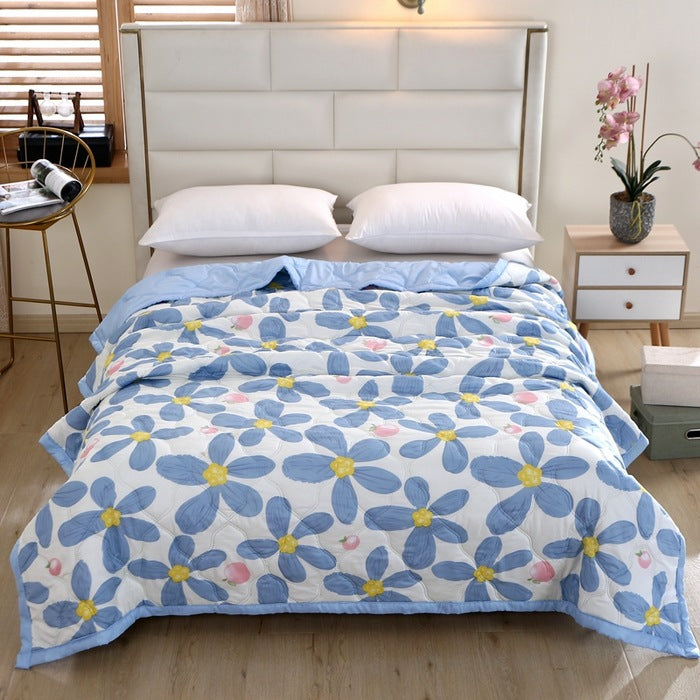 Summer Cotton Quilt for Air Conditioned Bedrooms - Multiple Sizes & Patterns